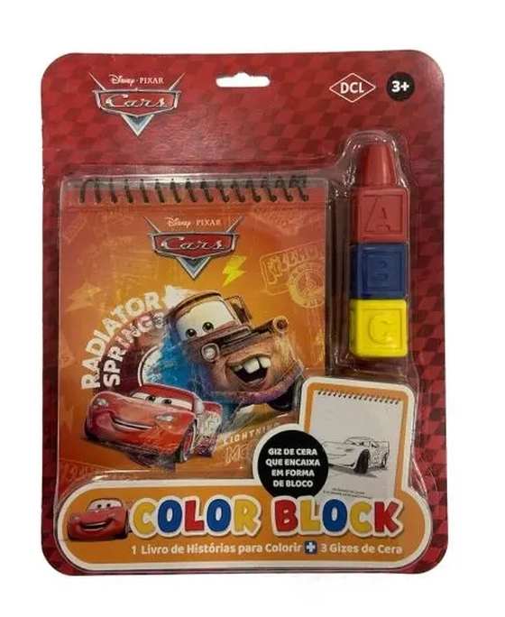 D8269 DISNEY COLOR BLOCK - CARROS