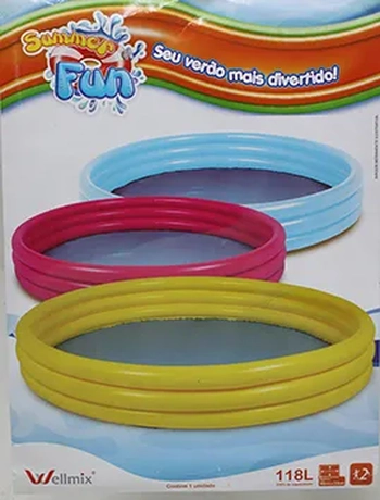 WS50232 PISCINA INF 3ANEIS 118L 99CMX23CM