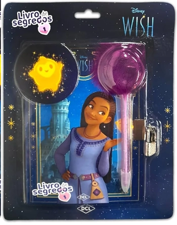 D8276 DISNEY LIVRO DE SEGREDOS - WISH