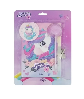 I8138 LIVRO DE SEGREDOS - UNICORNIOS