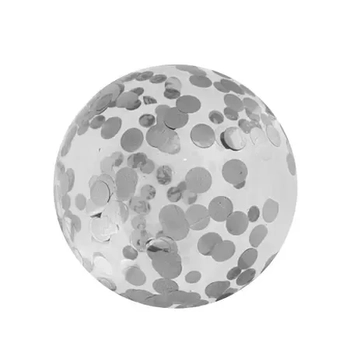 Q23479 BALAO BUBBLE N°18 C/CONFETE PRATA