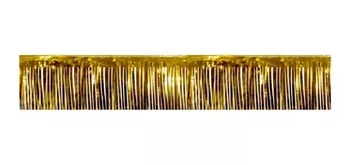 Q23229 FAIXA DECORATIVA METALIZADA DOURADO 20X200CM