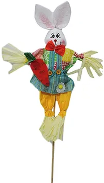 13443 ENFEITE COELHO DE BAMBU