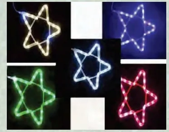 28209/18209 ESTRELA 28 LEDS 30CM SORTIDOS