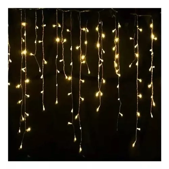 11800 CASCATA 200 LEDS WARM FIXO