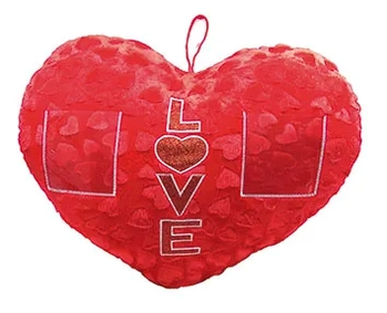 601899 PELUCIA CORACAO C/FOTO