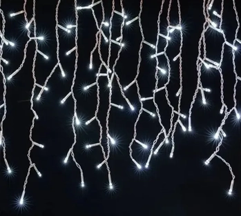 29901 CASCATA 300LEDS BRANCO 8 FUNCOES