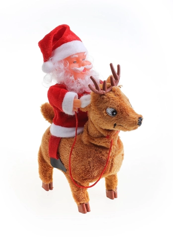 851895 PAPAI NOEL ELETRONICO 21CM - PILHA