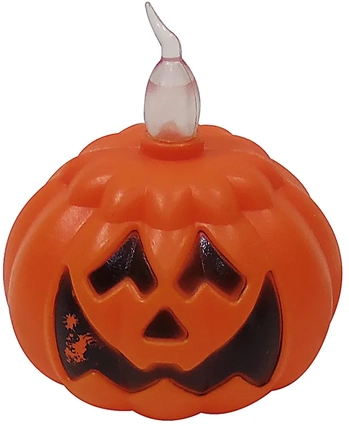 MOD-129 MINI VELAS C/LUZ TEMA HALLOWEEN