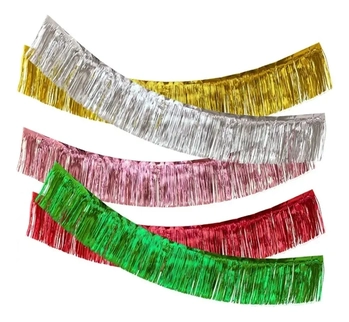 915170 VARAL METALIZAADO CORES SORTIDAS 30X300CM