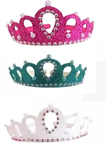 915178 TIARA COROA LUXO