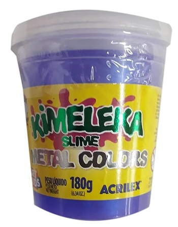 05833-670 POTE DE KIMELEKA SLIME METALICA 180GRS VERDE