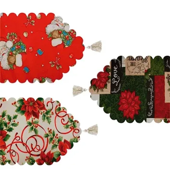 18686 CAMINHO DE MESA NATAL 33X180CM