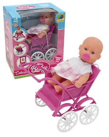 1005 BONECA MINY BABY PASSEIO