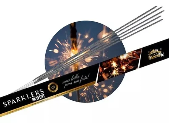 VM-SS6/5 VELA PALITO PRATA C/5UN  60CM