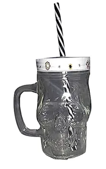 YDH-0448 CANECA CAVEIRA C/CANUDO