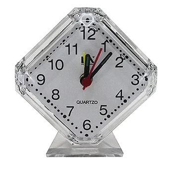 MAX-43969-65 RELOGIO DESPERTADOR TRANSPARENTE