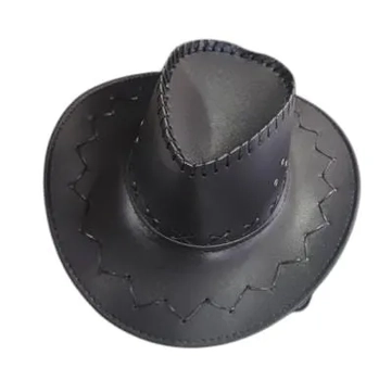 915184 CHAPEU COWBOY DE COURO