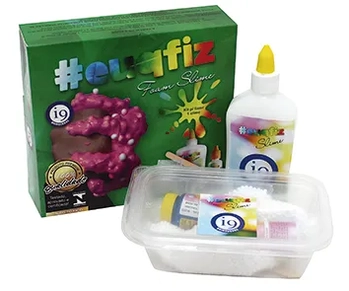 BRI0217 EUQFIZ SLIME - KIT 2 NEON