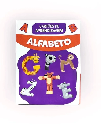 582118 ALFABETO - CARTAO DE APRENDIZAGEM