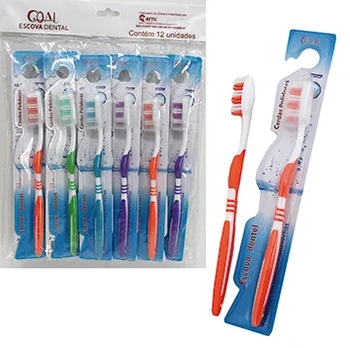 GL0178 ESCOVA DENTAL ADULTO C/12