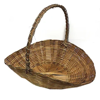 0117/217 CESTA GAUCHA MEDIA C/CORDA DE BAMBU