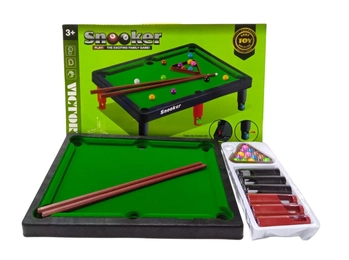 TK-AB7530 CONJUNTO MINI SINUCA DE PLASTICO C/ACESSORIOS