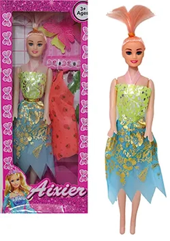 TOYS-190199 BRINQUEDO BONECA EM PLASTICO