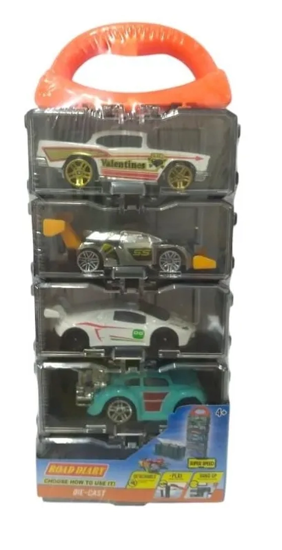 TK-AB8314 CARRINHO METAL C/5 PEÇAS 18X17,5X23CM