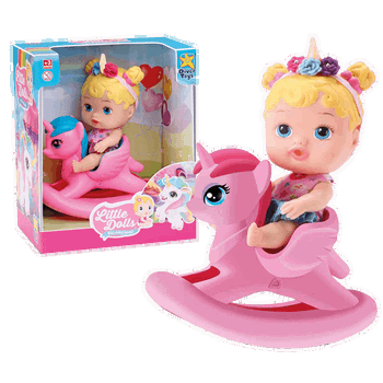 8043 BONECA LITTLE DOLLS BALANCINHO