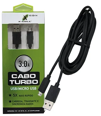 XC-CD-V8 CABO DA DADOS MICRO USB 1.2MTS