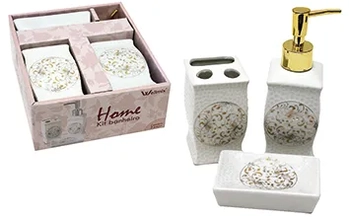 WX6284 KIT DE BANHEIRO QUAD ARABESCO