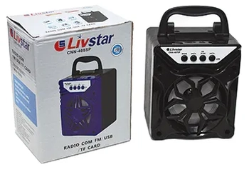 CNN-408 CAIXA DE SOM PORTATIL 40W BIVOLT C/LUZ