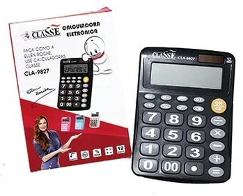 CLA9827 CALCULADORA GRANDE C/12 DIGITOS