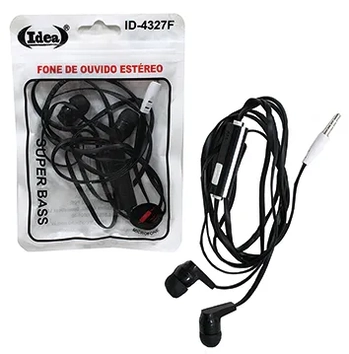 ID-4327F FONE DE OUVIDO C/MICROFONE