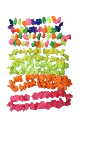 915644 COLAR HAVAINO FLUORESCENTE C/24 FLORES