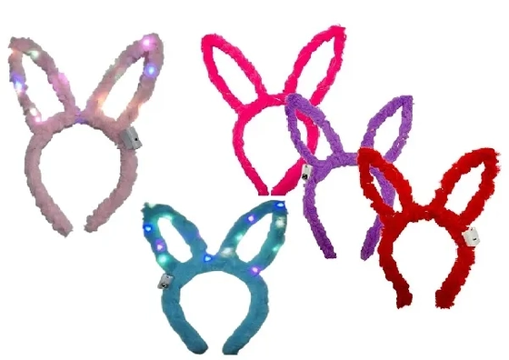 915675 TIARA ORELHA DE COELHO C/LUZ