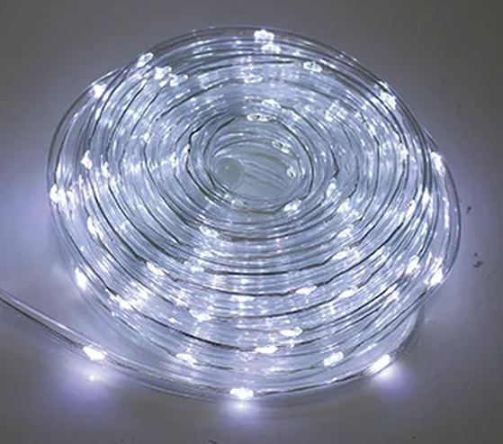 21015 MINI MANGUEIRA FIO ARAME C/200 LEDS BRANCOS 10M BIVOLT