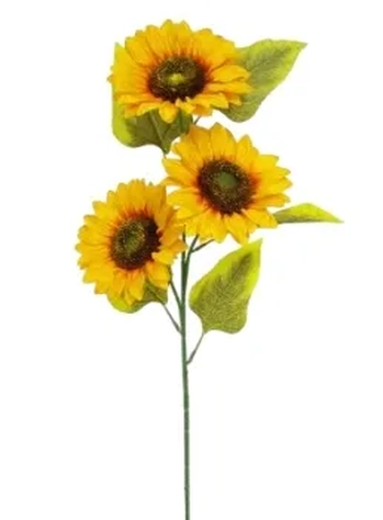 03904 GALHO GIRASSOL X3 75CM