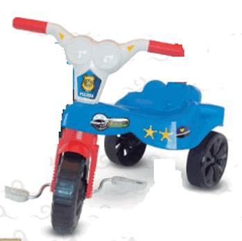 206/533 TRICICLO POLICIA - AZUL
