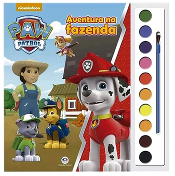 069133 LIVRO AQUARELA PATRULHA CANINA