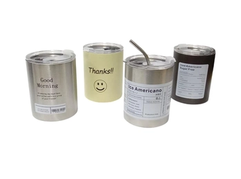 GDR0935 COPO COM TAMPA 370 ML FRASES INOX