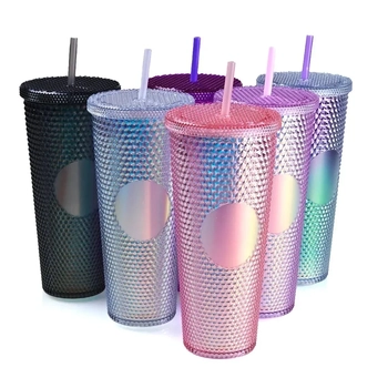 GDR1077 COPO PLASTICO C CANUDO 720ML