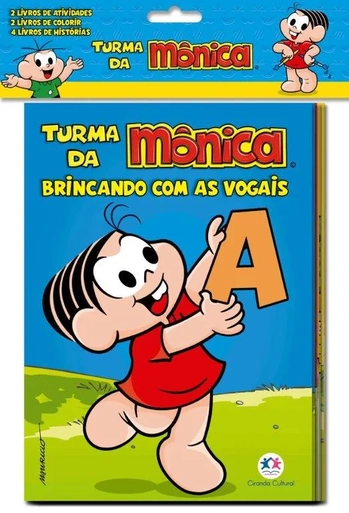 82712 EMBALAGEM C/SOLAPA TURMA DA MONICA