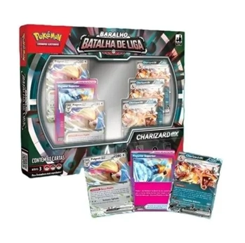 34712/34713 PKM DECK BATALHA DE LIGA CHARIZARD EX