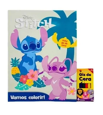 D8335 DISNEY - VAMOS COLORIR STITCH