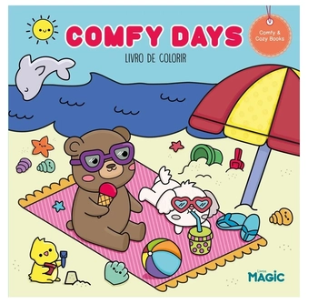 84907 COMFY DAYS - LIVRO DE COLORIR