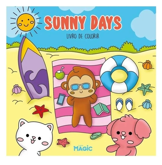 84952 SUNNY DAYS LIVRO DE COLORIR