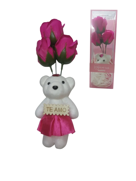 ASH-82.0216 FLOR COM URSO