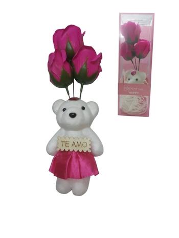 ASH-82.0216 FLOR COM URSO